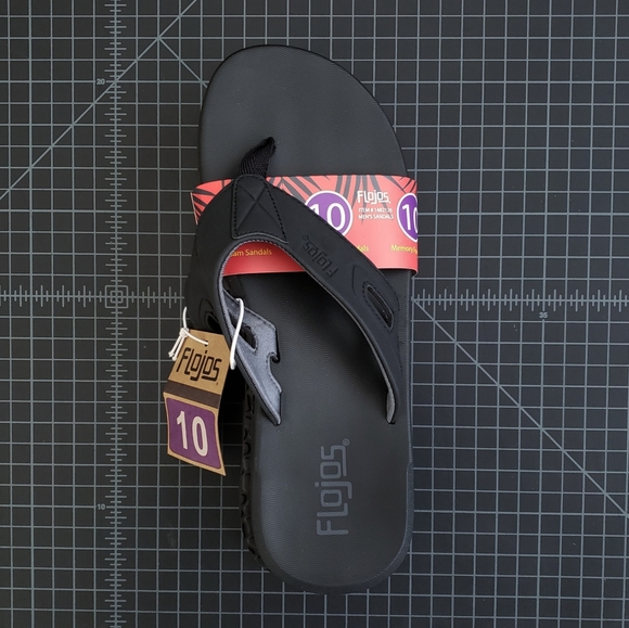 FLOJOS SANDALS - BLACK - Picture 3 of 5